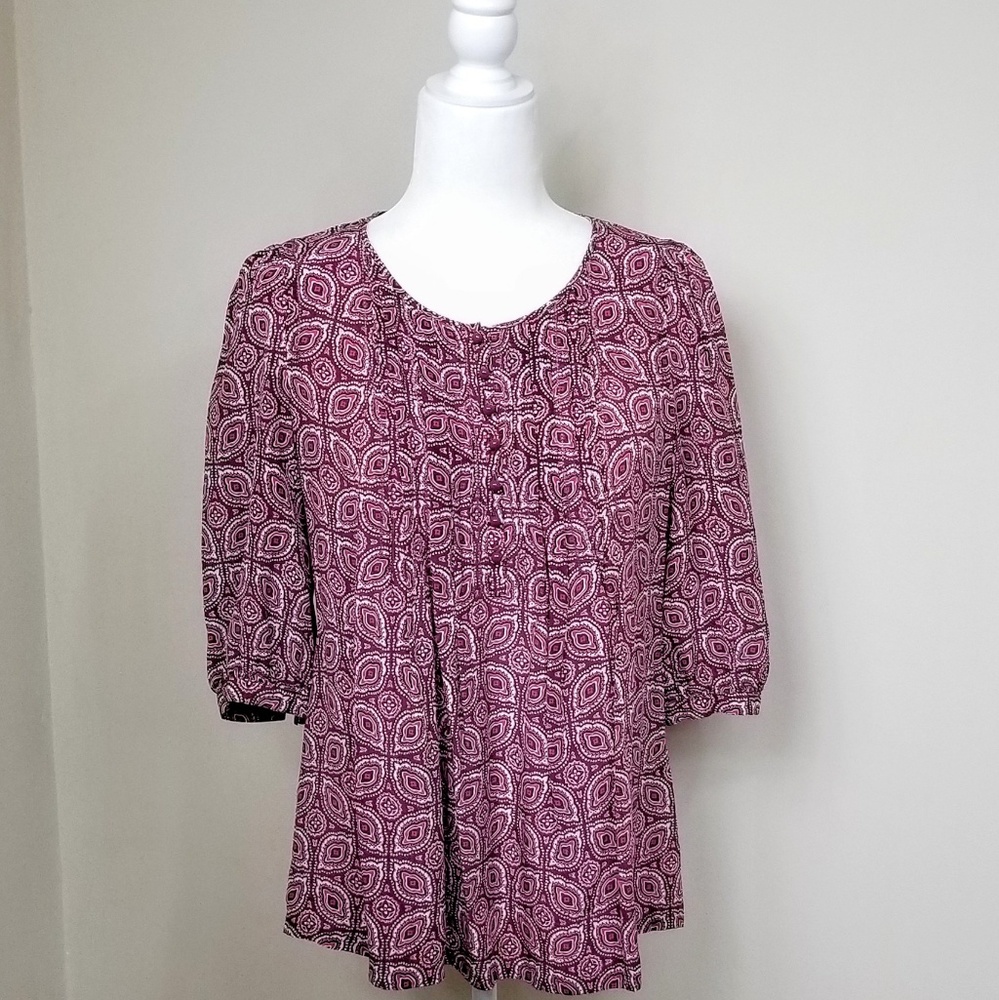 📍EUC📍Size M - Banana Republic Silk Top